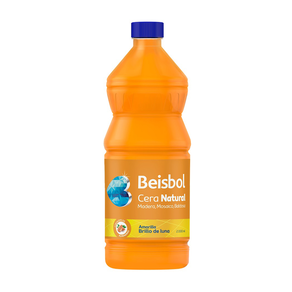 Cera Natural Beisbol Amarilla X 2000Ml