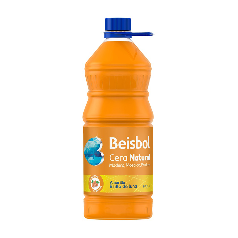 Cera Natural Beisbol Amarilla X 3000Ml