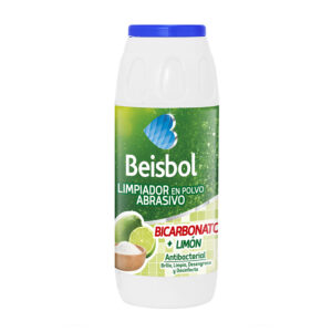 Beisbol Limpiador En Polvo Abrasivo Bicarbonato+Limon X 500Gr