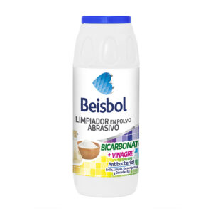 Beisbol Limpiador En Polvo Abrasivo Bicarbonato+Vinagre X 500Gr