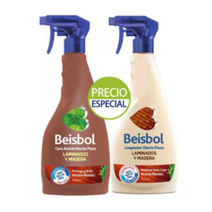 Cera Laminados Y Maderas Beisbolx700Ml+ Limpiadorx700Ml Precio Especial