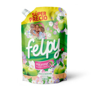 Felpy Suavizante Manzana  Doypack Super Precio X 1500Ml